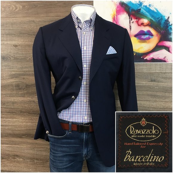Ravazzolo Other - RAVAZZOLO Italy Barcelino Mens Blazer Sport Coat